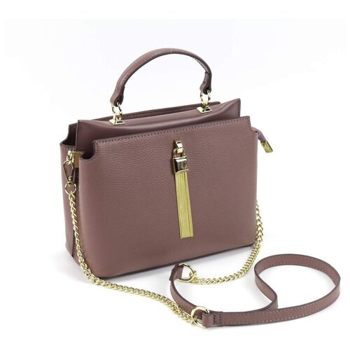 фото Женская кожаная сумка 1902-1 д.хаки piove