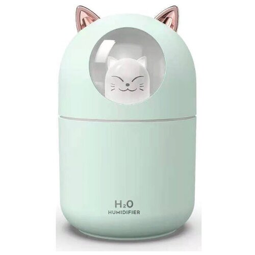 Увлажнитель воздуха с подсветкой Ультразвуковой увлажнитель светодиодный диффузор для дома ароматерапия зеленый 34900₽