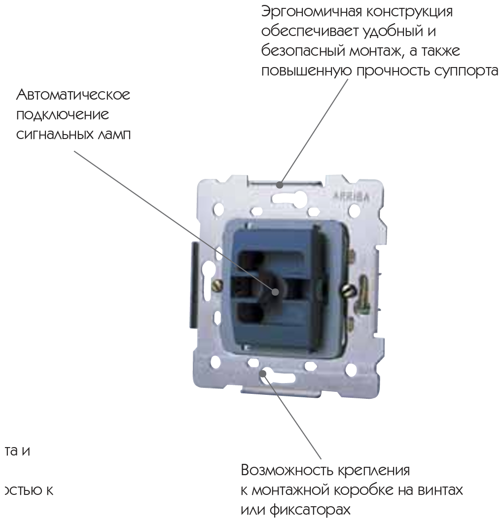 Выключатель 1-полюсный BJC IRIS 1850518705AM,16А, синий - фотография № 3