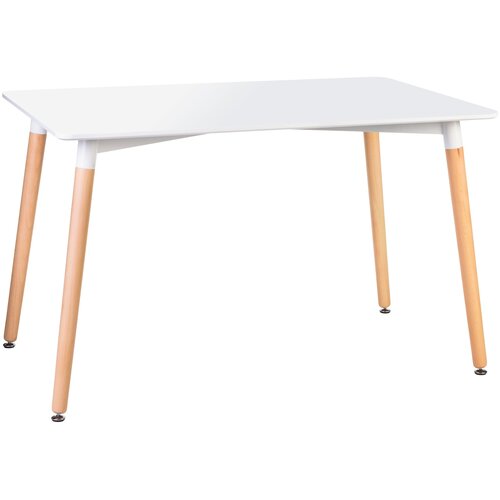 Стол обеденный SERRA WIDE LMZL-TD-04 цвет столешницы светло-серый, цвет основания светлый бук