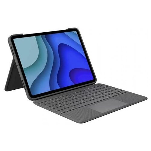 фото Чехол- клавиатура logitech combo touch для ipad pro 11 ipad pro 11" серый (920-010137)