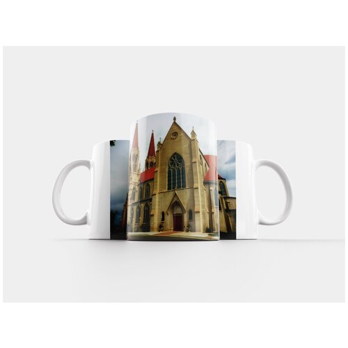 фото Кружка "кавказ, горы, горный хребет" 320 мл lotsprints