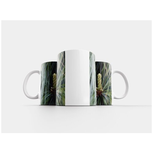 фото Кружка "сосна, зеленый, иглы" 320 мл lotsprints