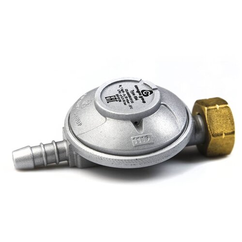 Пропановый регулятор (редуктор) давления для газового бытового баллона, тип 694 Комби (СНГ и KLF), Cavagna group (Италия), под шланг