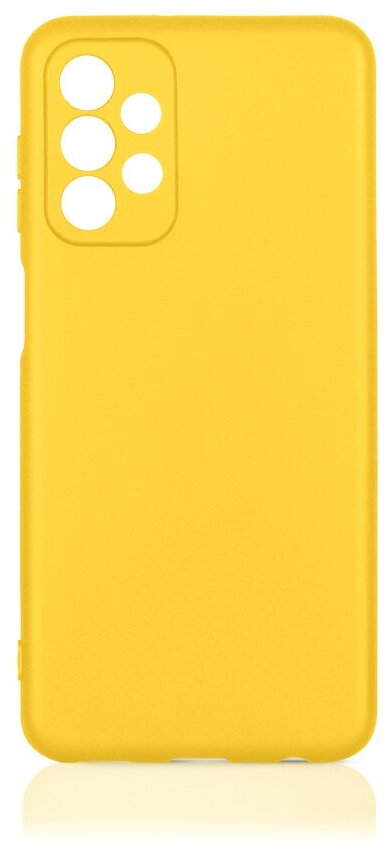 Силиконовый чехол для Samsung Galaxy A23 DF sCase-137 (yellow)