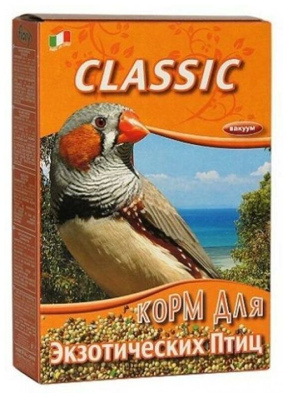 корм Fiory для экзотических птиц Classic, 400г - фото №1