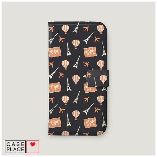 фото Чехол-книжка samsung galaxy note 10 lite путешествия фон 19 book case place