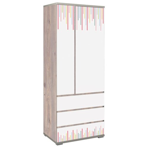 Шкаф Q-bix 33 (Caramel, Под дерево)