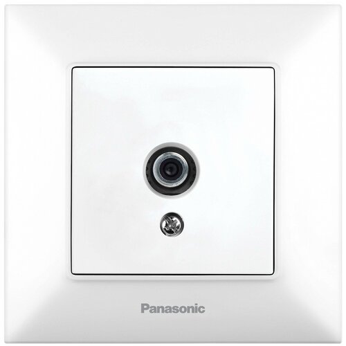 Розетка телевизионная Panasonic Arkedia Slim (WNTC04522WH-RU) скрыт. IP20 белый (упак:1шт)