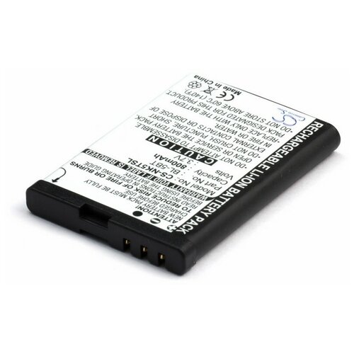 аккумулятор cameronsino cs nk6qsl для телефона nokia 6700 classic bl 6q 800mah Аккумулятор для сотового телефона Nokia BL-5BT