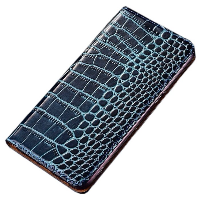 Чехол-книжка MyPads Premium для Samsung Galaxy A71 SM-A715F (2020) из качественной импортной натуральной кожи теленка с фактурной прошивкой релье.