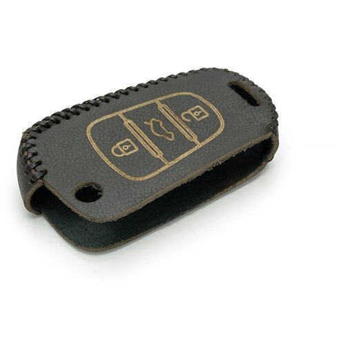 фото Чехол кожаный carprime для ключа kia (№528)