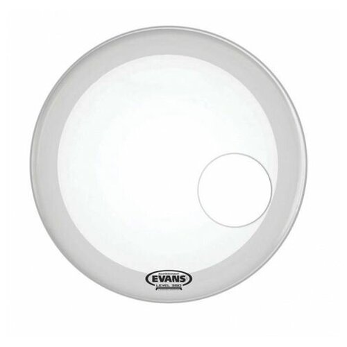 EVANS BD22RSW - 22' EQ3 Resonant Smooth White пластик для бас-бараб, 5' отверстие