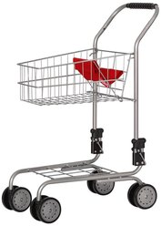 Игрушечная тележка для продуктов Carrello Trolley Red