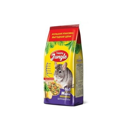 Корм д/шиншилл 900г Happy Jungle (Хеппи Джангл)/10