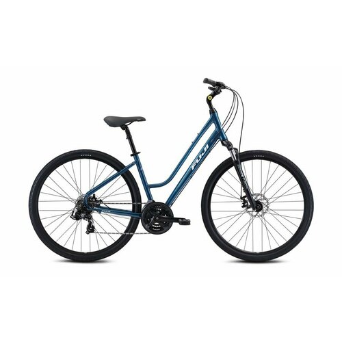 Велосипед Fuji CROSSTOWN 15 LS 2023 19 бирюзовый металлик 6185500₽