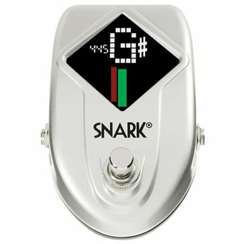 Snark SN10 - Хроматический гитарный тюнер-педаль для сцены и студии planet waves ct 20 педаль хроматический тюнер