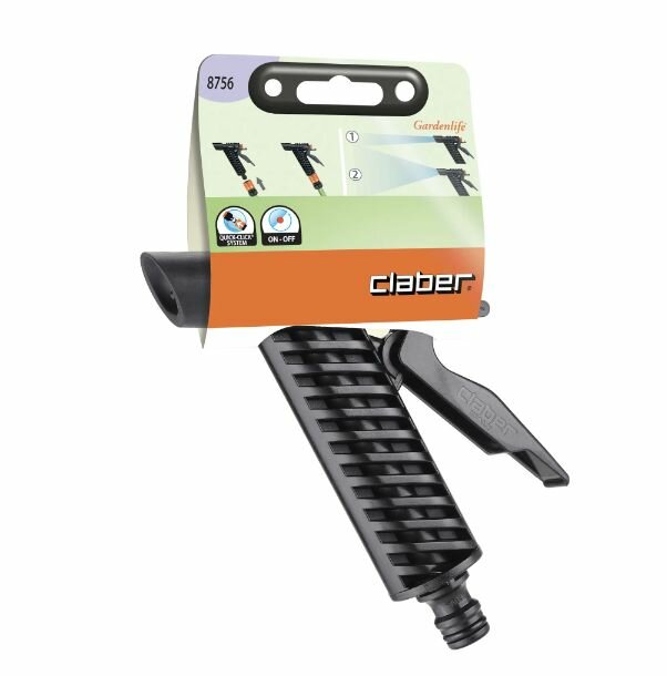 фото Пистолет-наконечник 2 фарсунки, регулировка CLABER 87560000