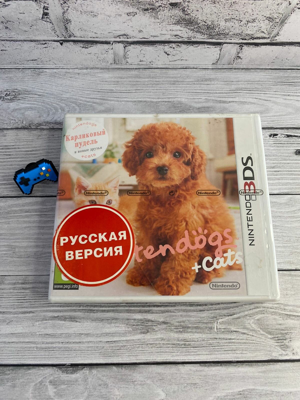 Игра nintendogs + cats: Карликовый пудель и новые друзья для Nintendo 3DS, картридж