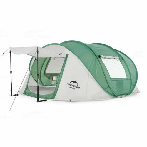 Палатка Naturehike Grey-Green CNH22ZP006-4DGRGR палатка naturehike mongar 2 nh17t007 m light grey dark green