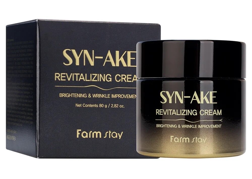 FARMSTAY Крем для лица со змеиным пептидом / SYN-AKE REVITALIZING CREAM 80 гр - фото №11