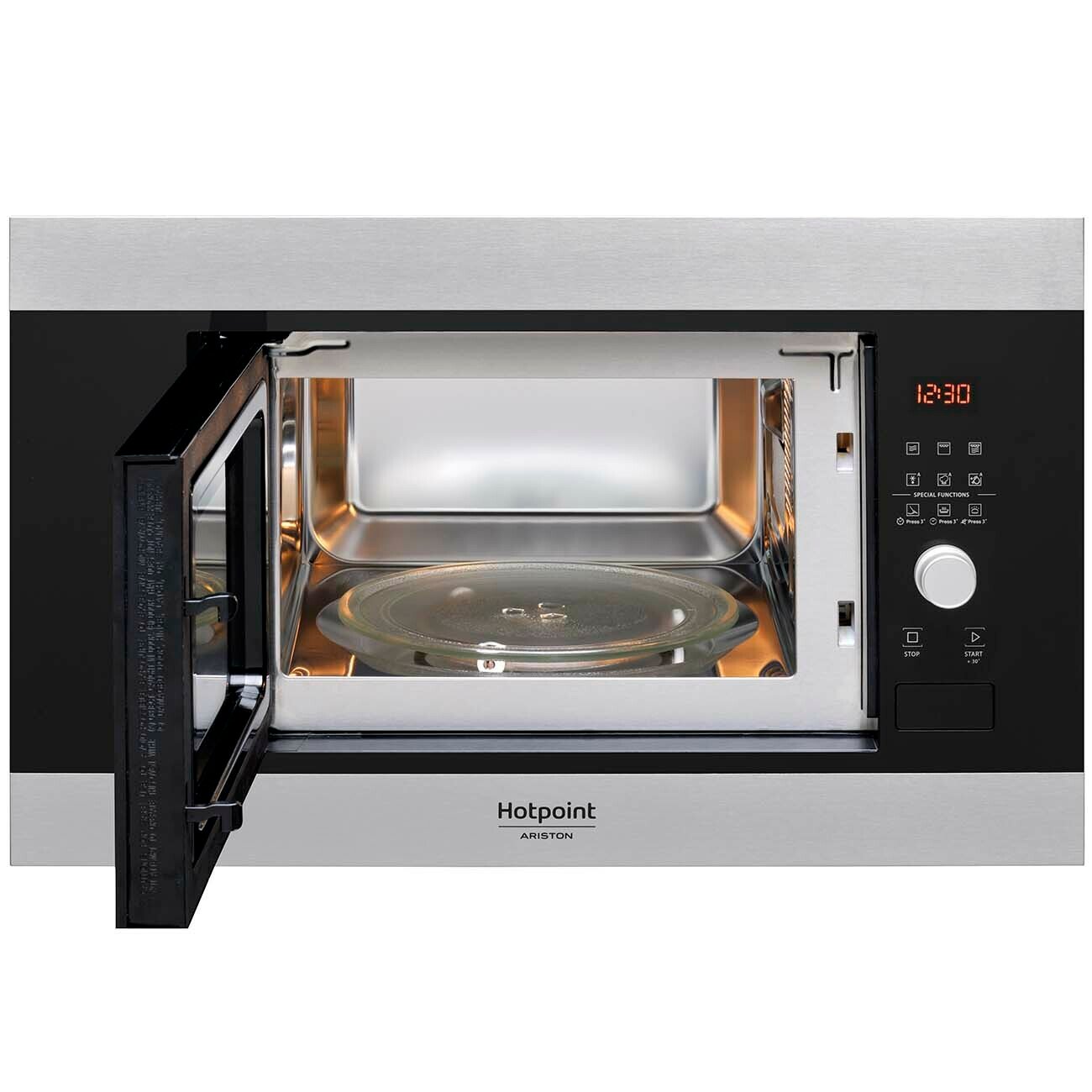 Встраиваемая микроволновая печь Hotpoint MF20G IX HA - фотография № 4