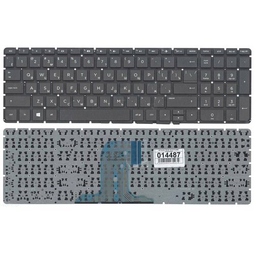Клавиатура для HP Pavilion 15-AC черная без рамки
