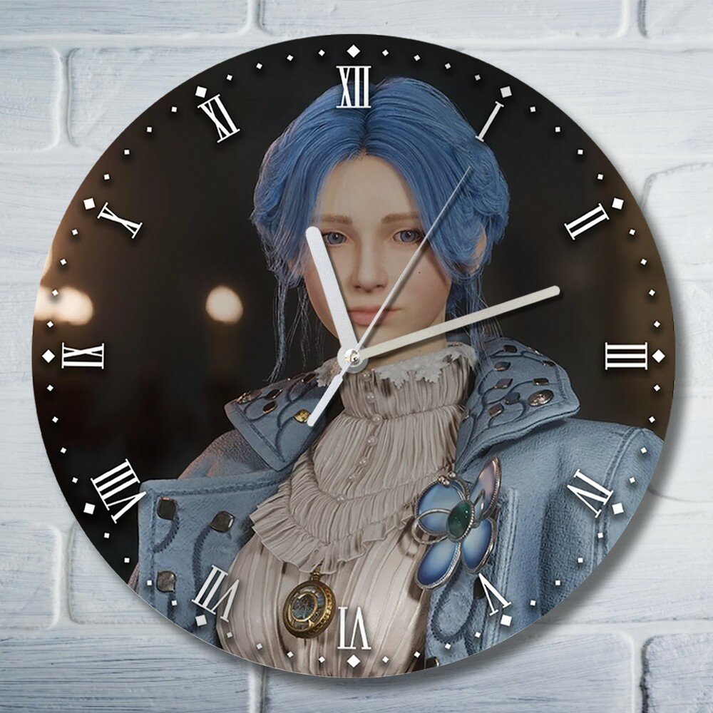 Настенные часы УФ "игры lies of p (пиноккио, джепетто, софия, евгения) - 10304"