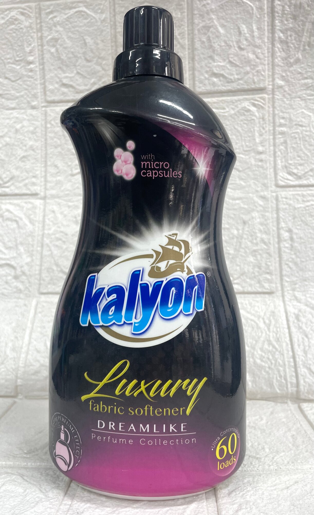 Концентрированный кондиционер ополаскиватель для белья люкс KALYON CONCENTRATED SOFTENER LUXURY Сказочный 1500 мл