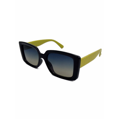 Солнцезащитные очки , черный, зеленый