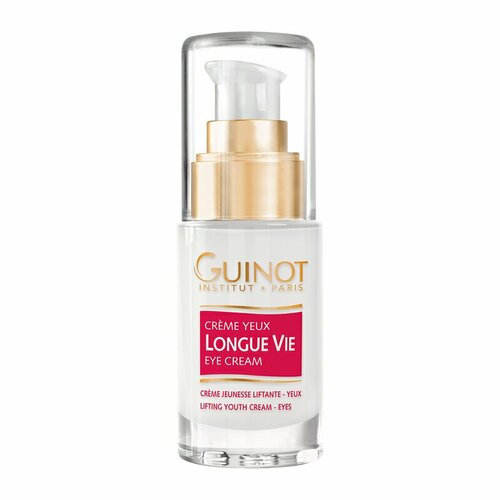 guinot longue vie yeux 15 мл Омолаживающий крем с лифтинг-эффектом для области глаз 15 мл Guinot Creme Yeux Longue Vie 15 мл