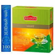 Чай зеленый в пакетиках Riston Лайт, 100 шт по 1,5г
