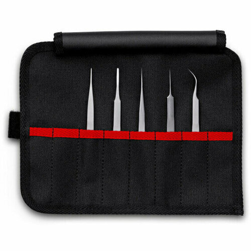 KNIPEX KN 92 00 02 - Präzisionspinzetten-Set, 5-teilig