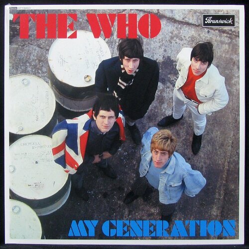 Виниловая пластинка Polydor Who – My Generation (mono) виниловая пластинка polydor who – face dances poster