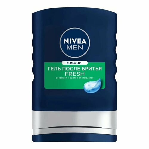 Гель после бритья NIVEA MEN Комфорт Fresh освежающий, 100мл