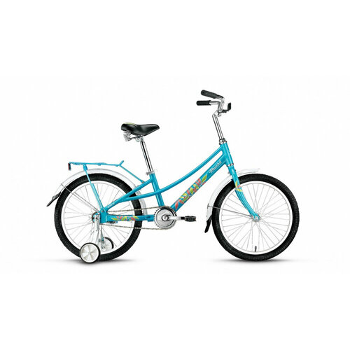 FORWARD Велосипед Форвард AZURE 20 (желтый/голубой) детский велосипед forward azure 20 год 2021 цвет оранжевый голубой