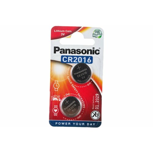 Panasonic Power Cells CR2016 B2 батарейка УТ-00000236 батарейка panasonic power cells cr2025 b6
