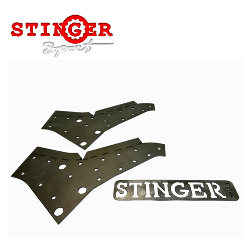 Усилитель переднего лонжерона GTS для ам ВАЗ 2101-07 2шт толщина 2мм - Stinger sport арт ST04372 4280₽