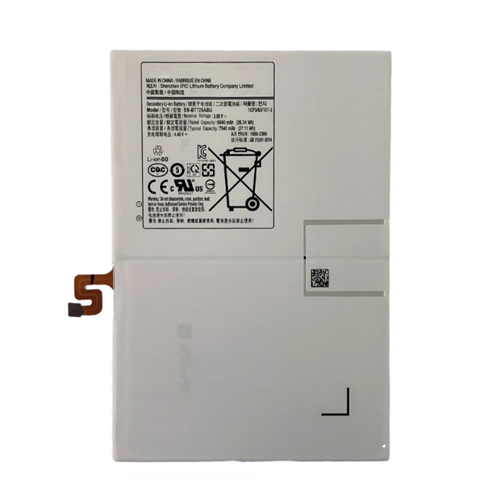 Аккумуляторная батарея MyPads 6840 mAh EB-BT725ABU для планшета Samsung Galaxy Tab S6 Lite 10.4 SM-P610 / P615 / S6 Lite 2022 Edition (SM-P613), Га.