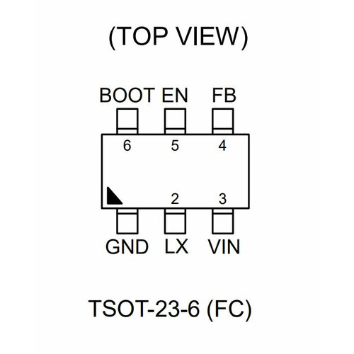 Микросхема RT6212AHGJ6F 2m=