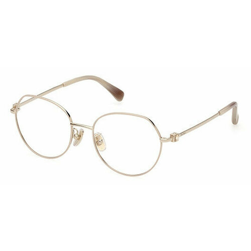 Женская оправа для очков Max Mara MM 5121-D 025, цвет: желтый, круглые, металл