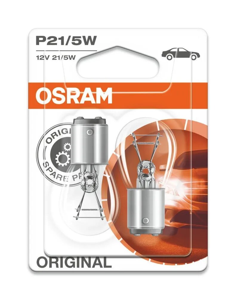 Сигнальная лампа P21 5W Original Line 2шт