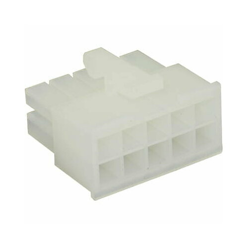 Вилка MOLEX MX-5557-10R, Вилка, провод-провод/плата, 