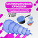 Силиконовые растягивающиеся крышки для посуды, набор – 6 штук
