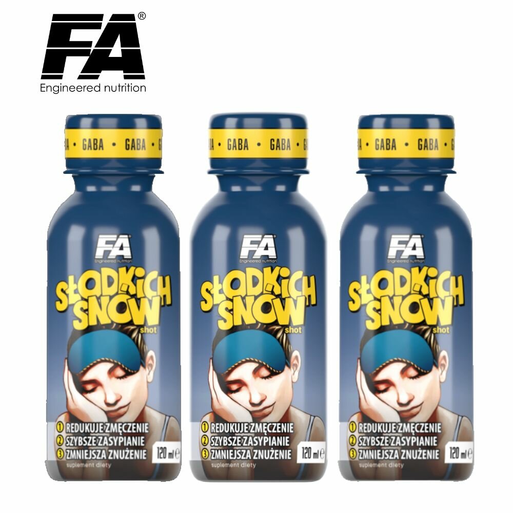 Сонник FA Shot 120ml Sodkich Snow 3 шт
