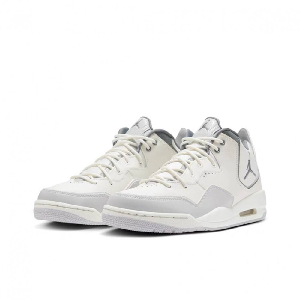 Кроссовки Jordan Air Jordan Courtside 23, полнота F (EU)/ на среднюю стопу, размер 10US 9UK 44EU 43RU 28CM, белый, коричневый, розовый — фото 1