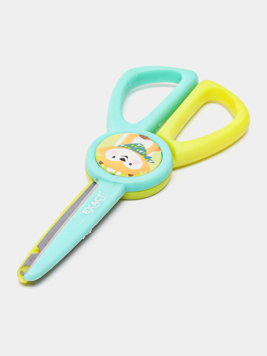 Ножницы детские Exact - Лайм — фото 1