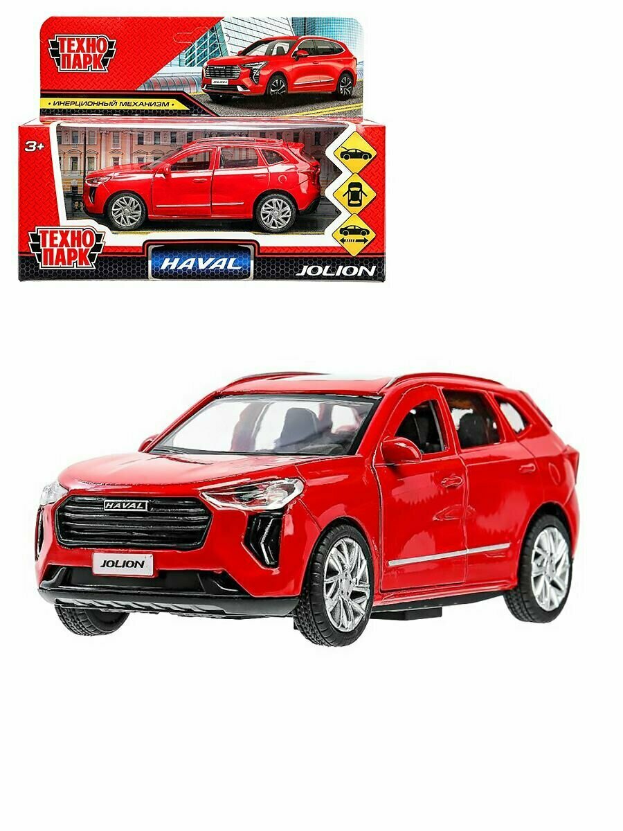 Машина Haval Jolion 12 см красная металл инерция Технопарк JOLION-12-RD