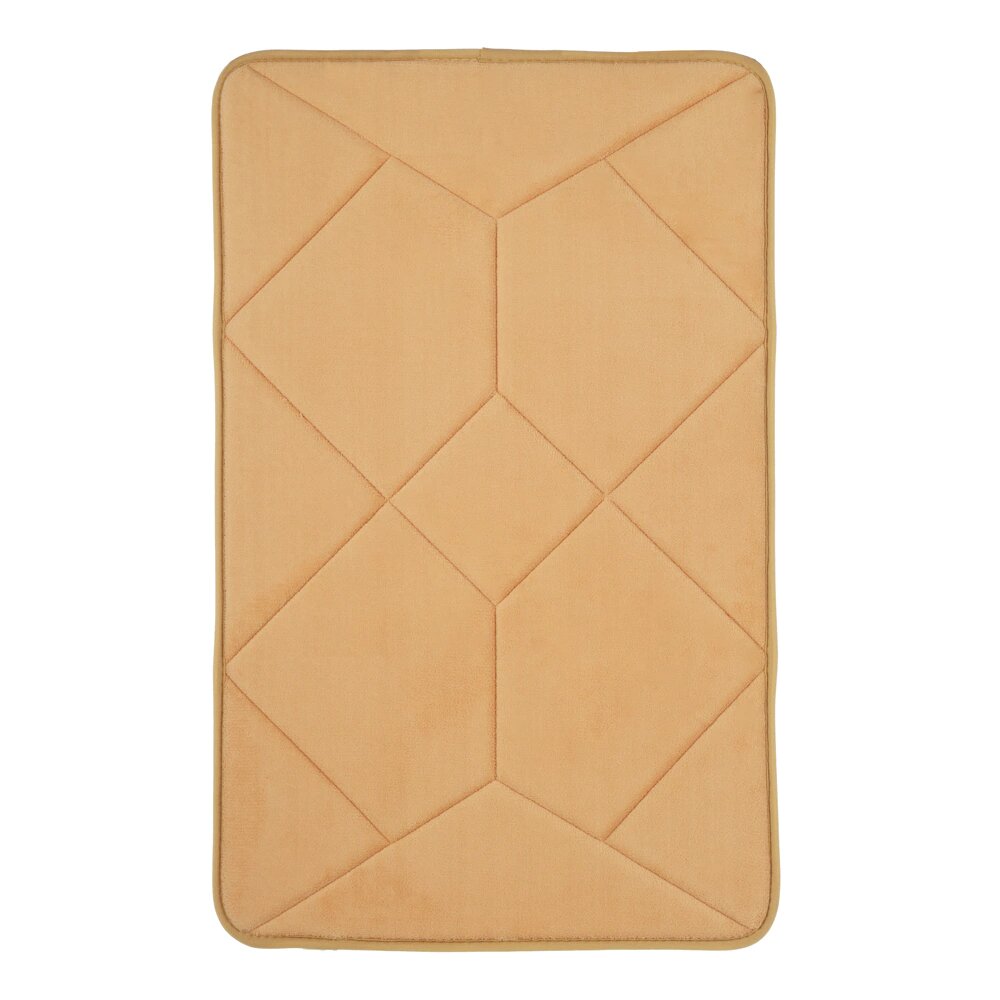 Коврик для ванной FLUMEN Aurora 50х80 см микрофибра персиковый