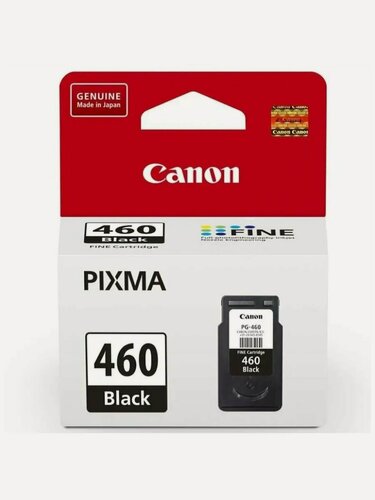 Изображение товара Картридж Canon PG-460, черная печать, ресурс до 180 стр, 1 шт